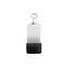 Silver Aluminium Rectangle Hotel Key Tag With Rubber Cap 70mm 