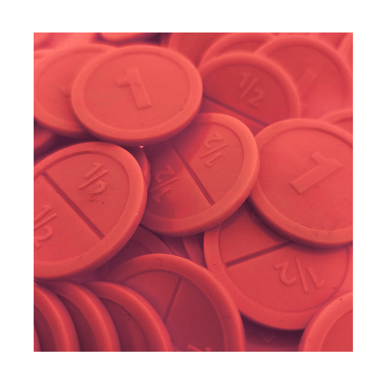 Plastic Drink Break-Off Drink Tokens 29mm