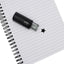 Black Star Stamp on Notepad