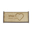 Wedding or Restaurant Table Sign with Custom Printing 