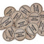 custom printed wooden coins