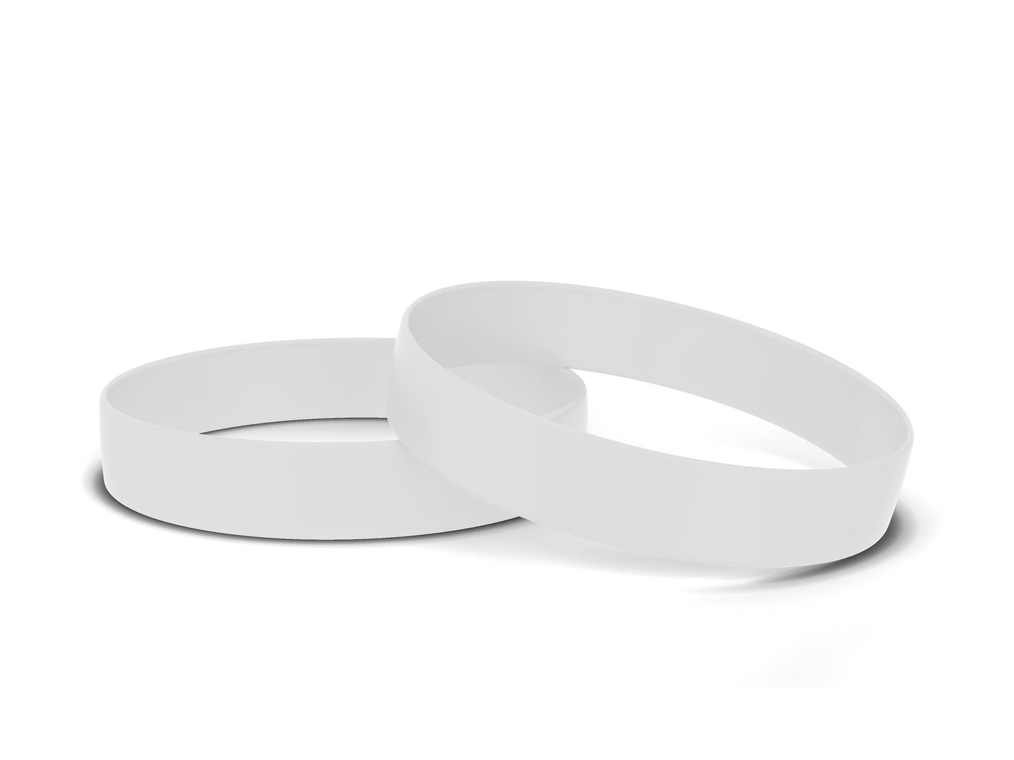 Plain Silicone Event Wristbands