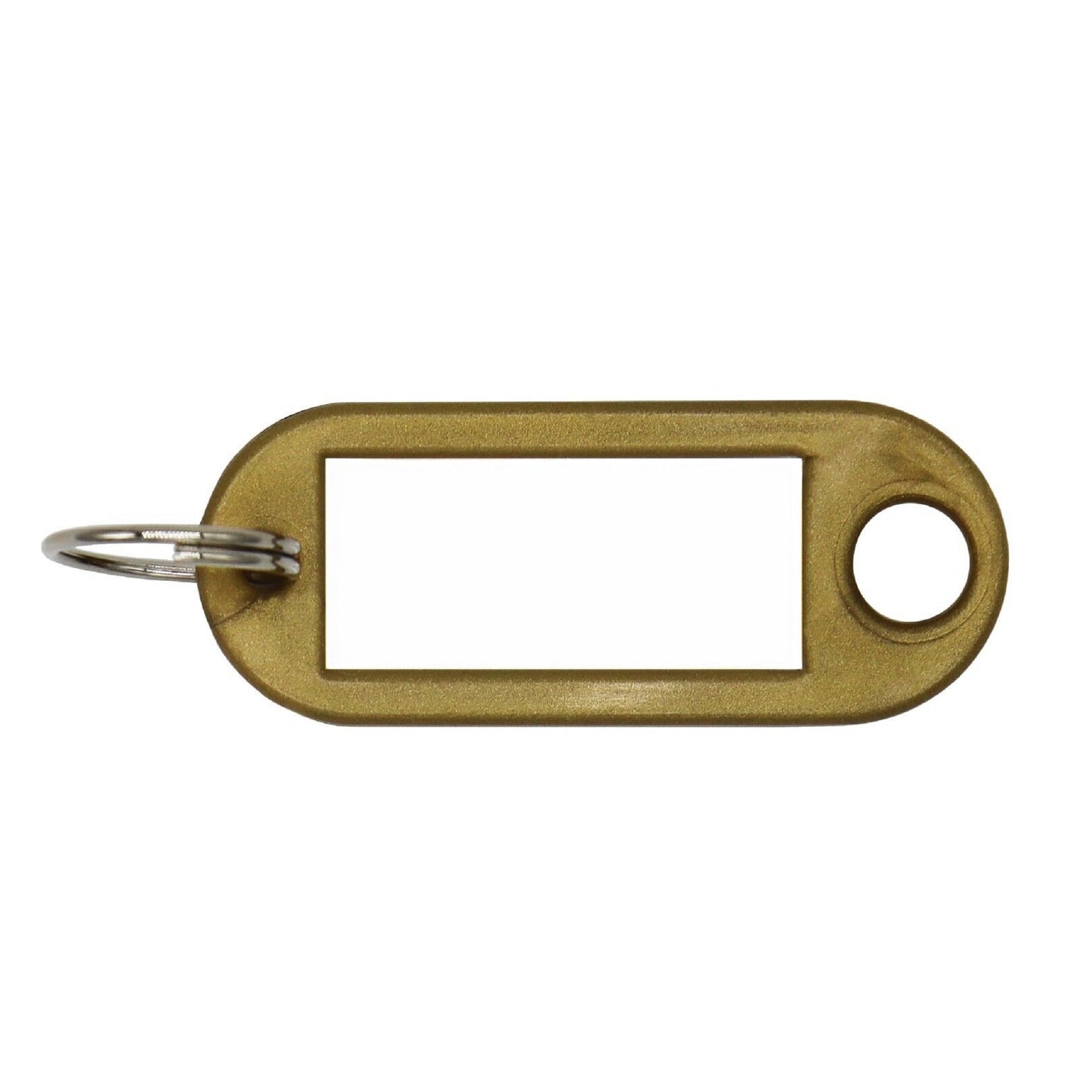 Label Window Key Tags Gold 55x22mm 100 Pack