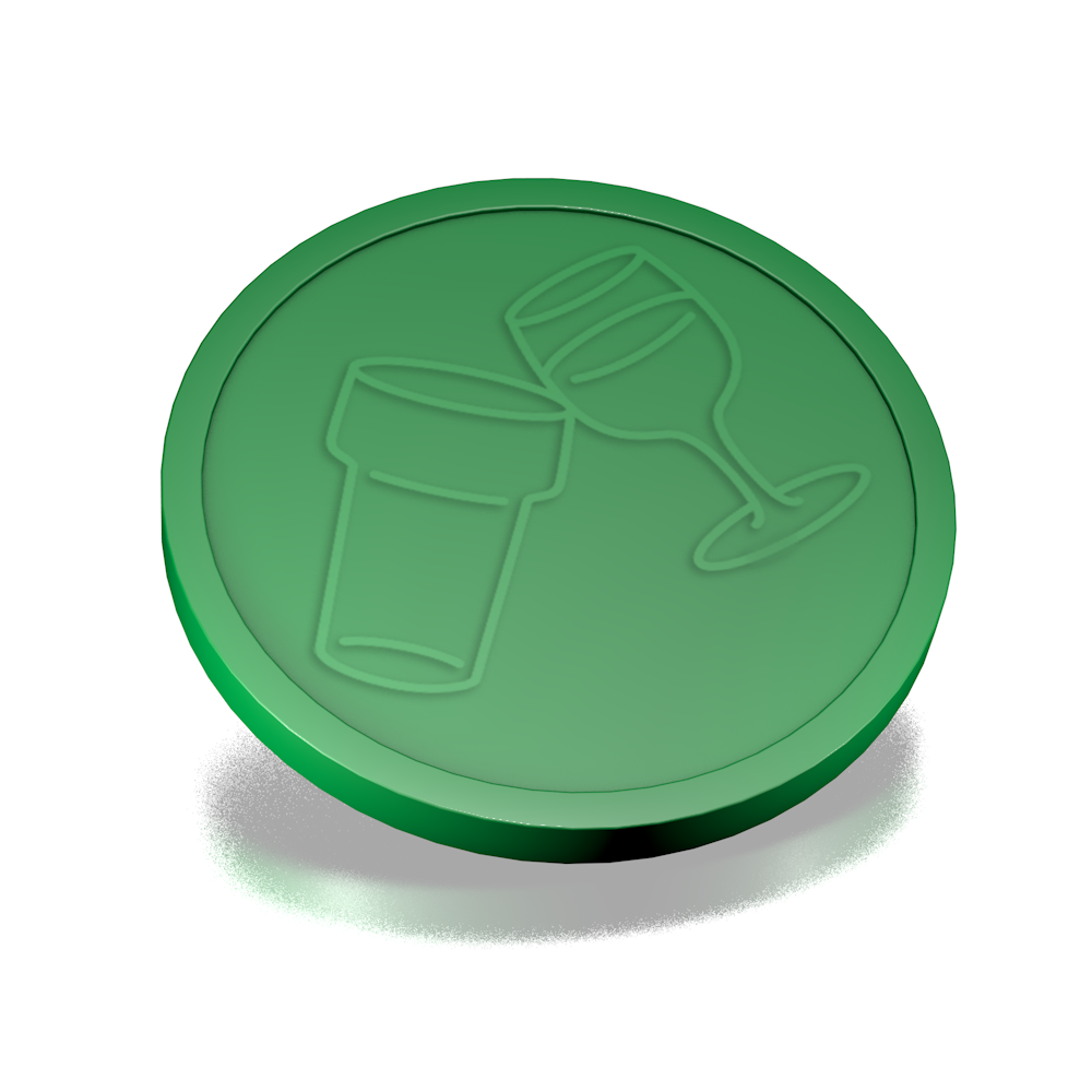 Green Drink Token 