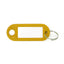 Label Window Key Tags Yellow 55x22mm 100 Pack