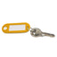 Label Window Key Tags Yellow 55x22mm 100 Pack