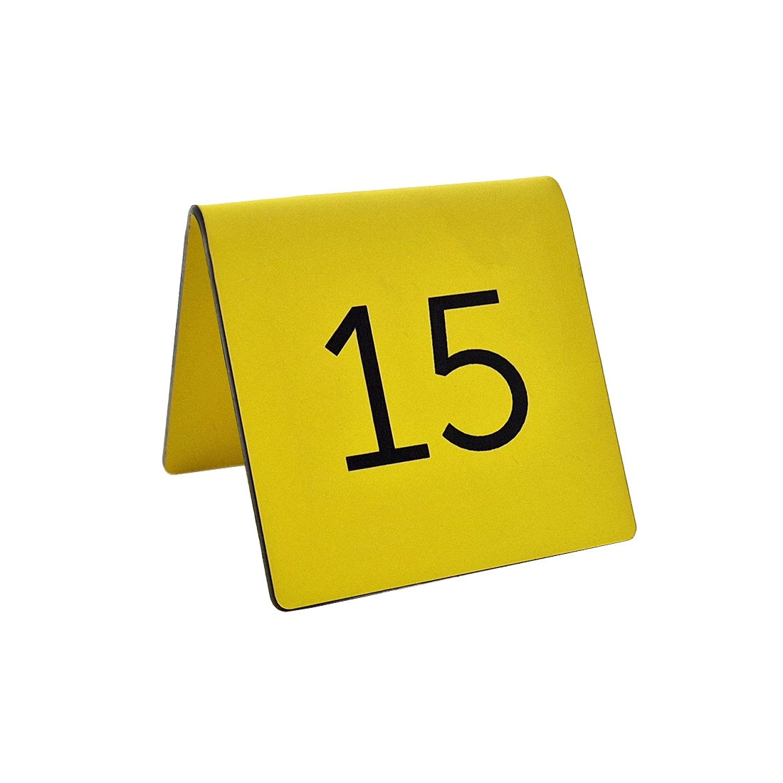 Yellow Table Numbers