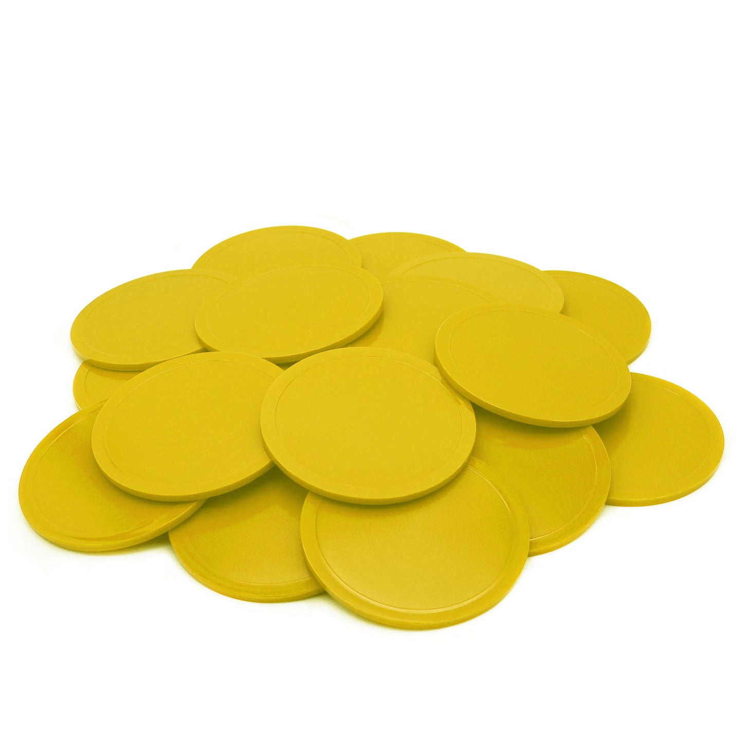 Round Plastic Tokens 70mm