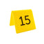 Yellow Table Numbers