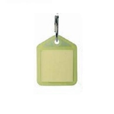 Heavy Duty Yellow Plastic Key Tags | Paper Insert Key Tags | CombiCraft ...