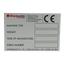 Industrial Compliance Plates Serial Number Plates