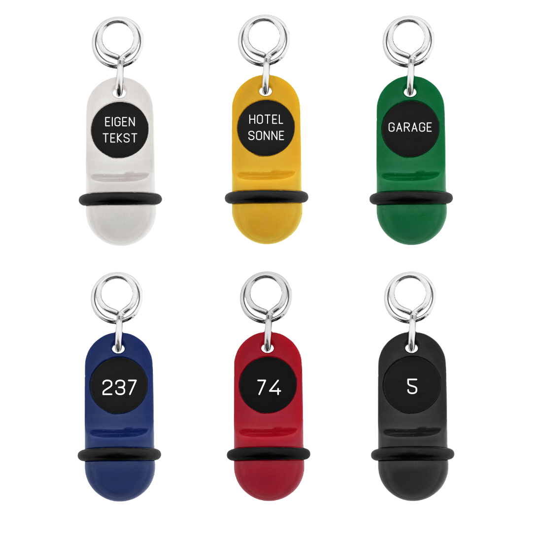 Classic Hotel Key Tags With Custom Engraving | Strong Personalised ...