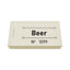 Paper Beer Voucher Booklet With Individual Numbered Tickets