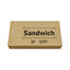 Sandwich Voucher Booklet 50 Pack In Caramel Colour and Individually Numbered