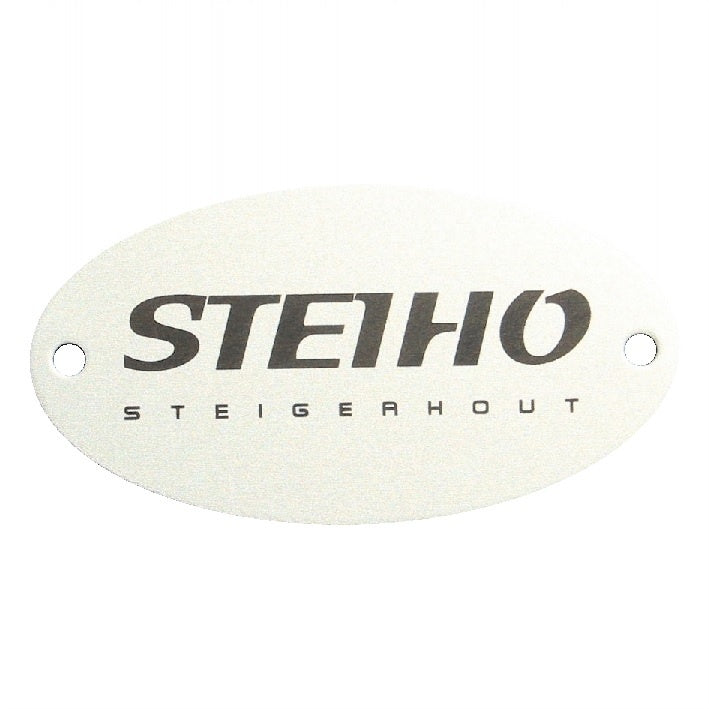 Oval Aluminium sign