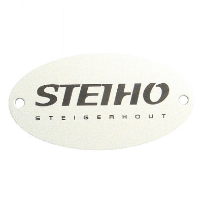 Oval Aluminium sign