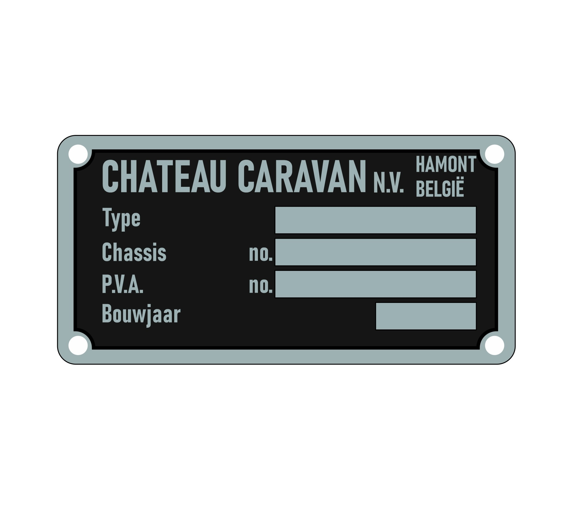 Custom Industrial Name Plates | Metal Serial Number Tags | CombiCraft ...